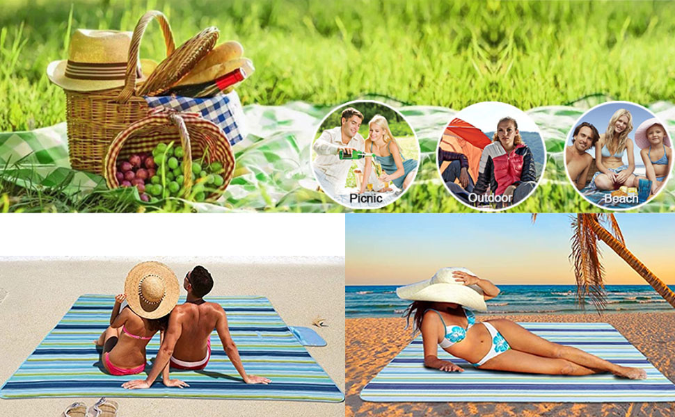 Picnic Beach Blanket, Picnic Mat