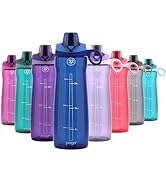Pogo BPA-Free Tritan Plastic Water Bottle with Chug Lid, 32 Oz, Blue