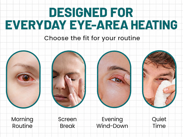 heated eye mask