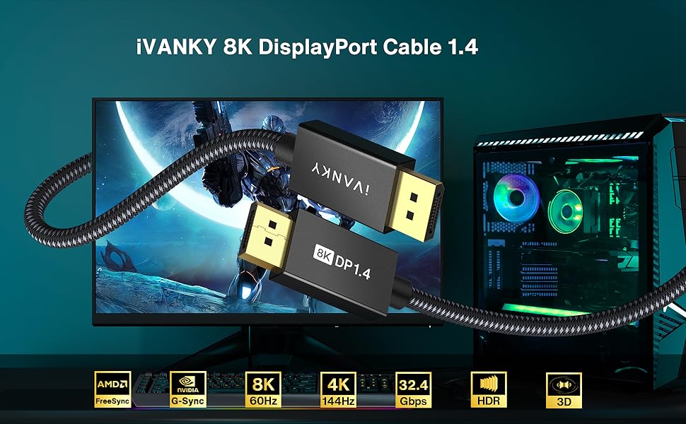 vesa displayport cable 1.4