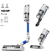 Vortexpro Cordless Vacuum Cleaner,Lightweight Stick Vacuum,180°Bendable Wand,Anti-Tangle Brush wi...