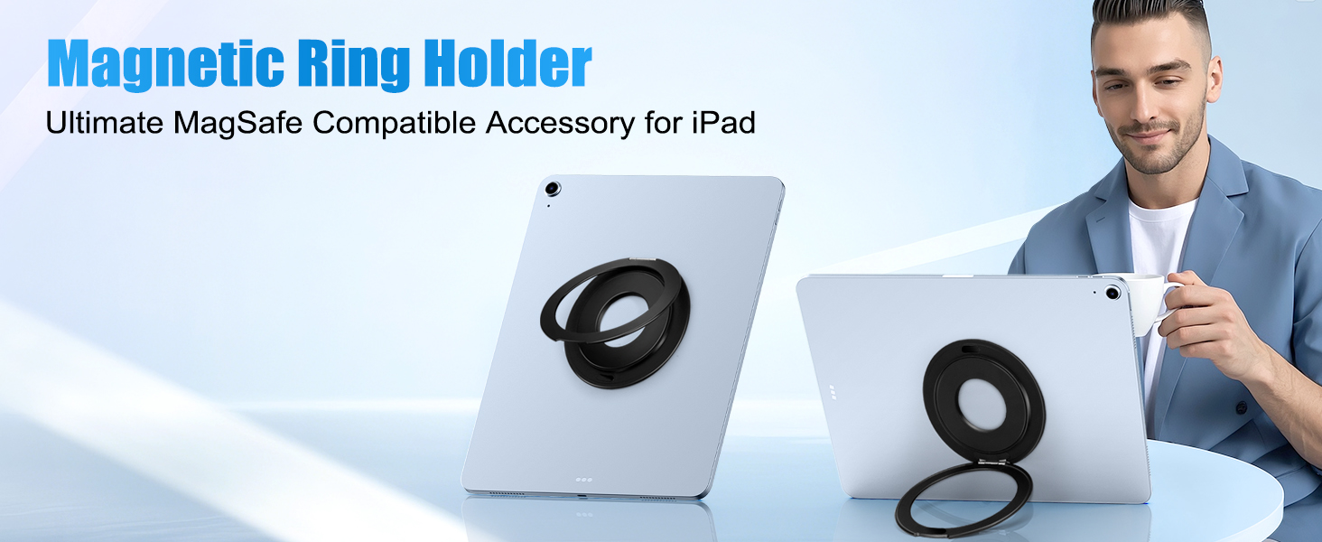Magnetic Ring Holder for Ipad