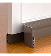 Pundin Door Draft Stopper,Adjustable Door Sweep for Bottom of Door,Silicone Weather Stripping Doo...