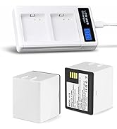 2pcs A-1B Batteries Only Fit for Arlo Pro Arlo Pro 2 Camera VMA4400 VMC4030 VMC4030P VMA4200, Dig...