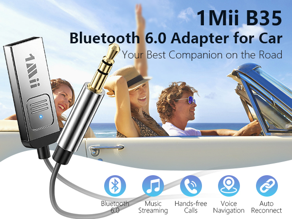 1Mii B35 Bluetooth Car Adapter