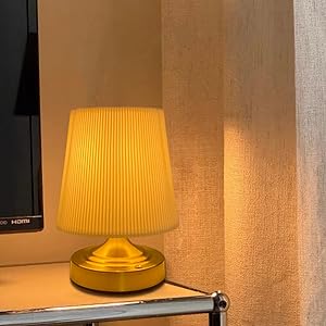 Cordless Rechargeable Fabric Table Lamps