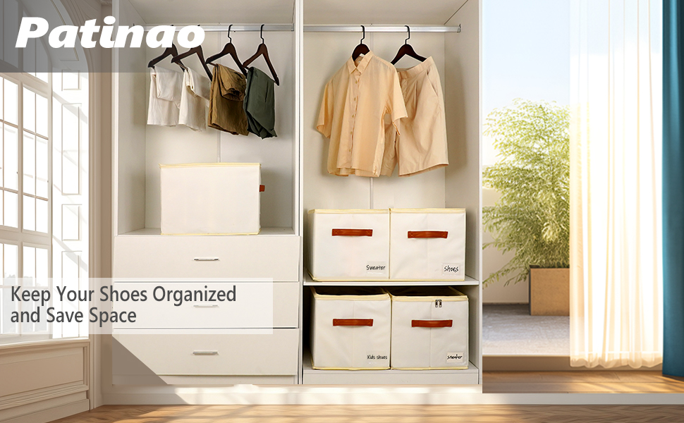 Shoe Storage Box Organizer