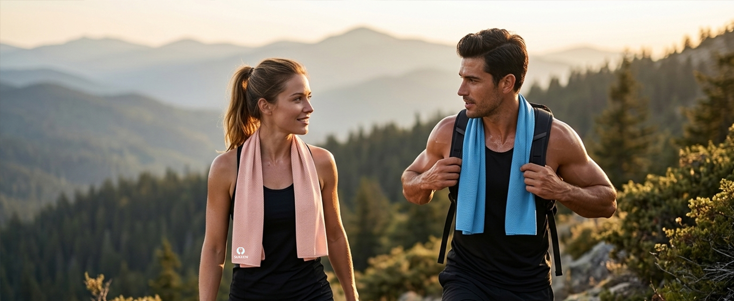 cooling towels for neck and face quick dry towels hot weather sweat gym camping hiking men women