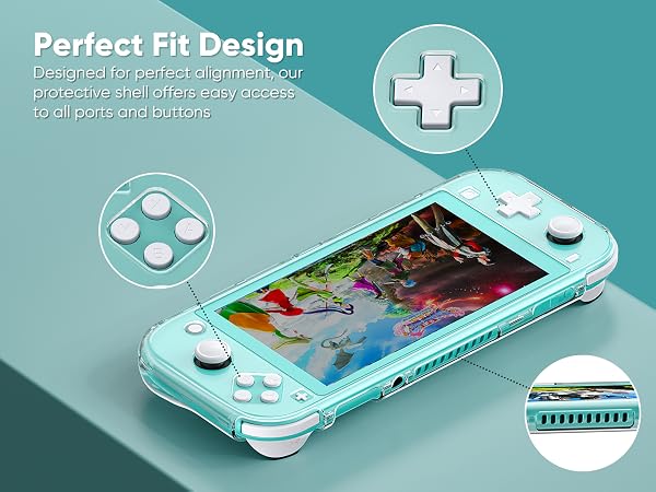 perfect fit case for switch lite