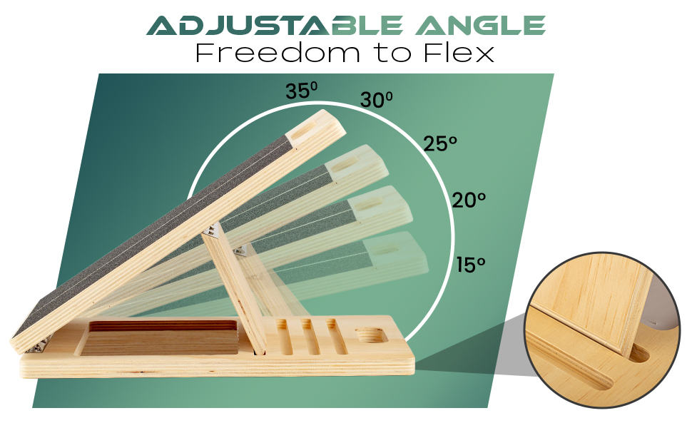 calf stretch wedge ankle board slant boards for exercise incline board for calf stretching ankle