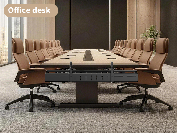under desk cable tray