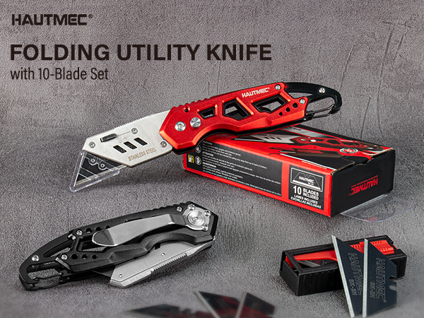 HAUTMEC FOLDING UTILITY KNIFE