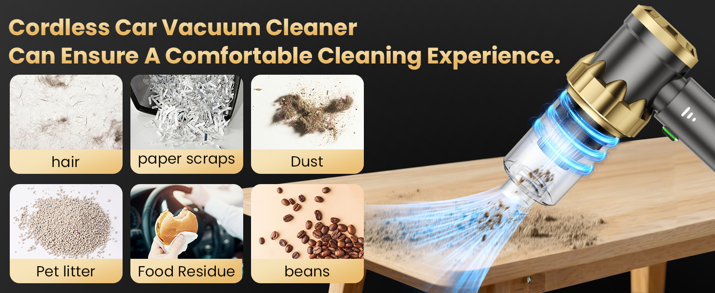 Car Vacuum Portable Cordless