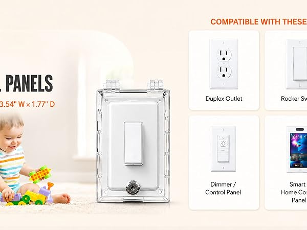 light switch cover guard
