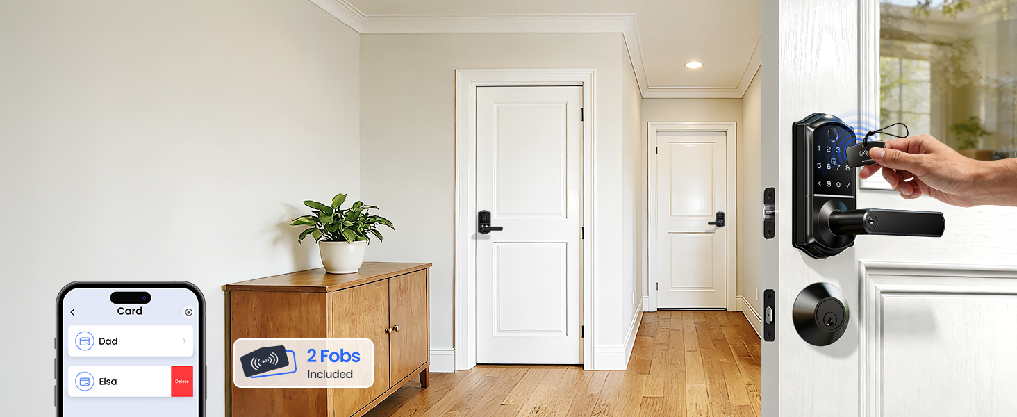 key pad door lock deadbolt with handle