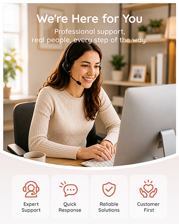 We're Here for You