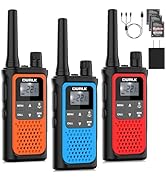 Walkie Talkies Long Range for Adults - Rechargeable Walkie Talkies 2 Way Radios 22 FRS Channels w...