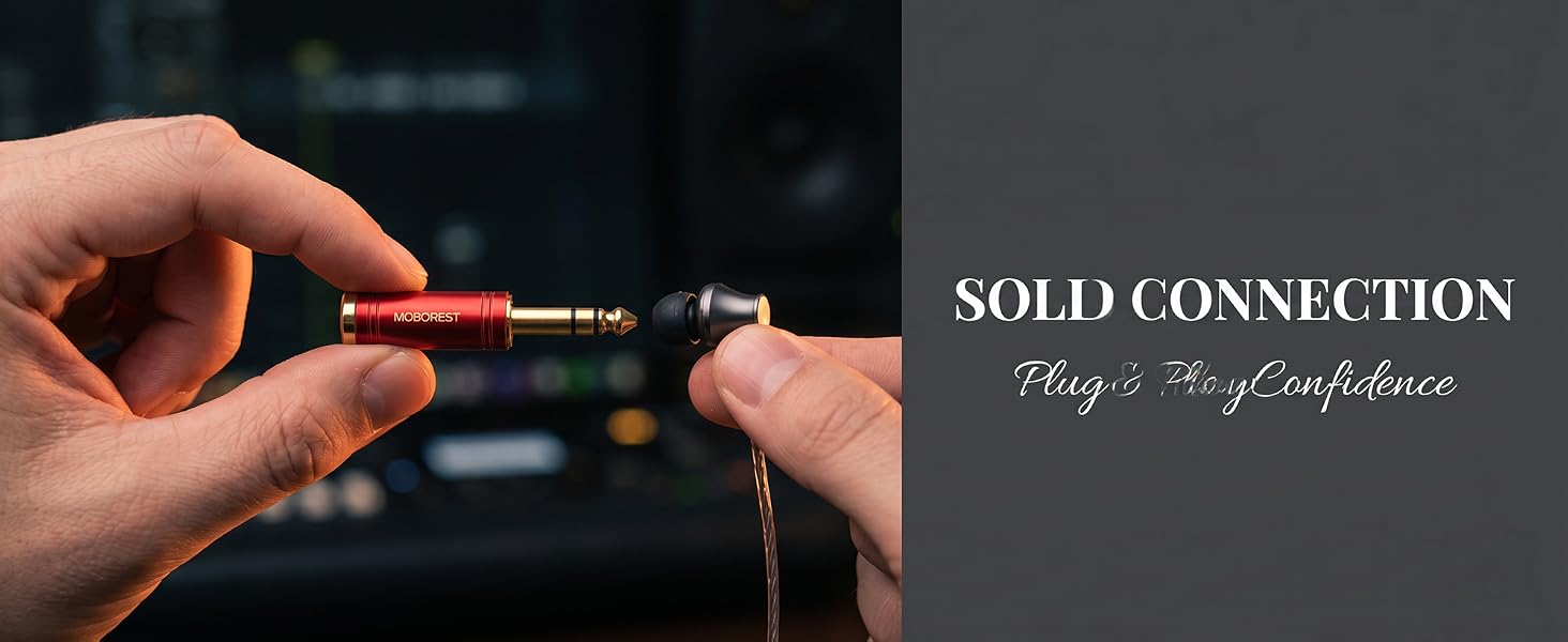 3.5mm to 1/4 Stereo Audio Adapter, 3.5mm to 1/4 (6.35mm) Headphone Adapter