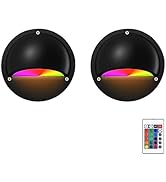 Makergroup Color Changing Deck Lights, 12V Low Voltage Landscape Lights, Multicolor G4 LED Bulbs ...