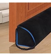 Heavy Duty Door Draft Stopper 36 Inch Bottom Triangle Door Snake Cold Air Noise Light Blocker Und...
