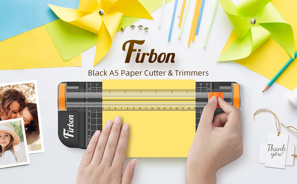 black paper cutter and trimmer