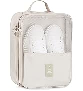 Travel Shoe Bag Holds 3 Pair of Shoes, Hezelf Shoe Storage Pouch for Travel and Daily Use, Travel...