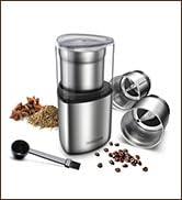 SHARDOR Coffee Grinder Electric, Herb Grinder, Spice Grinder Electric, Wet Grinder for Spices and...