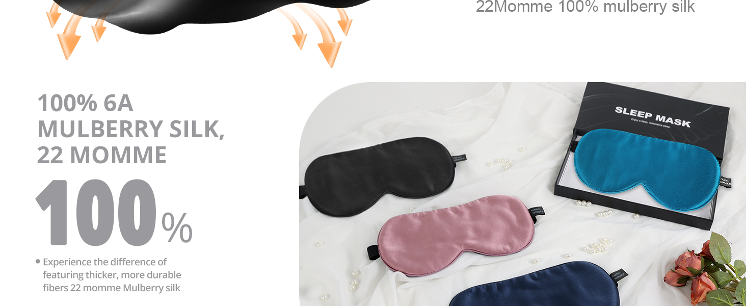 silk eye mask