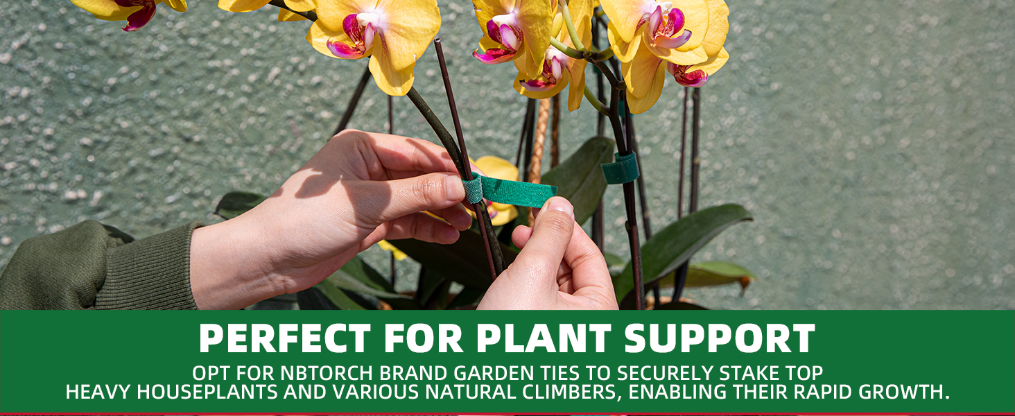 plant ties for outdoor plants garden green tape for plants tomato ties for climbing plants