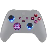 eXtremeRate Multi-Colors Luminated D-pad Thumbsticks Start Back Sync ABXY Buttons for Xbox Series...
