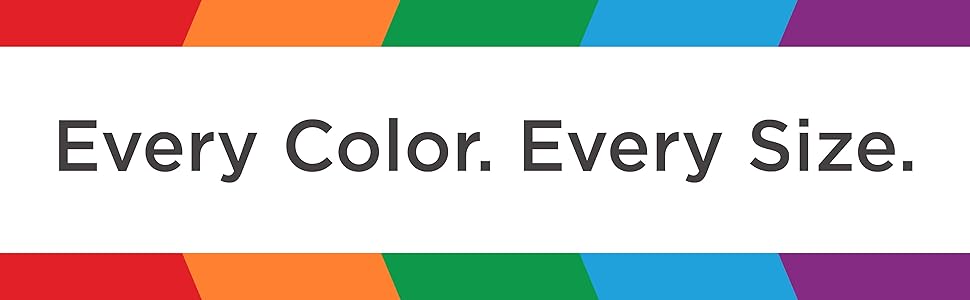 every color every size