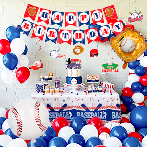 baseball birthday party decorations
