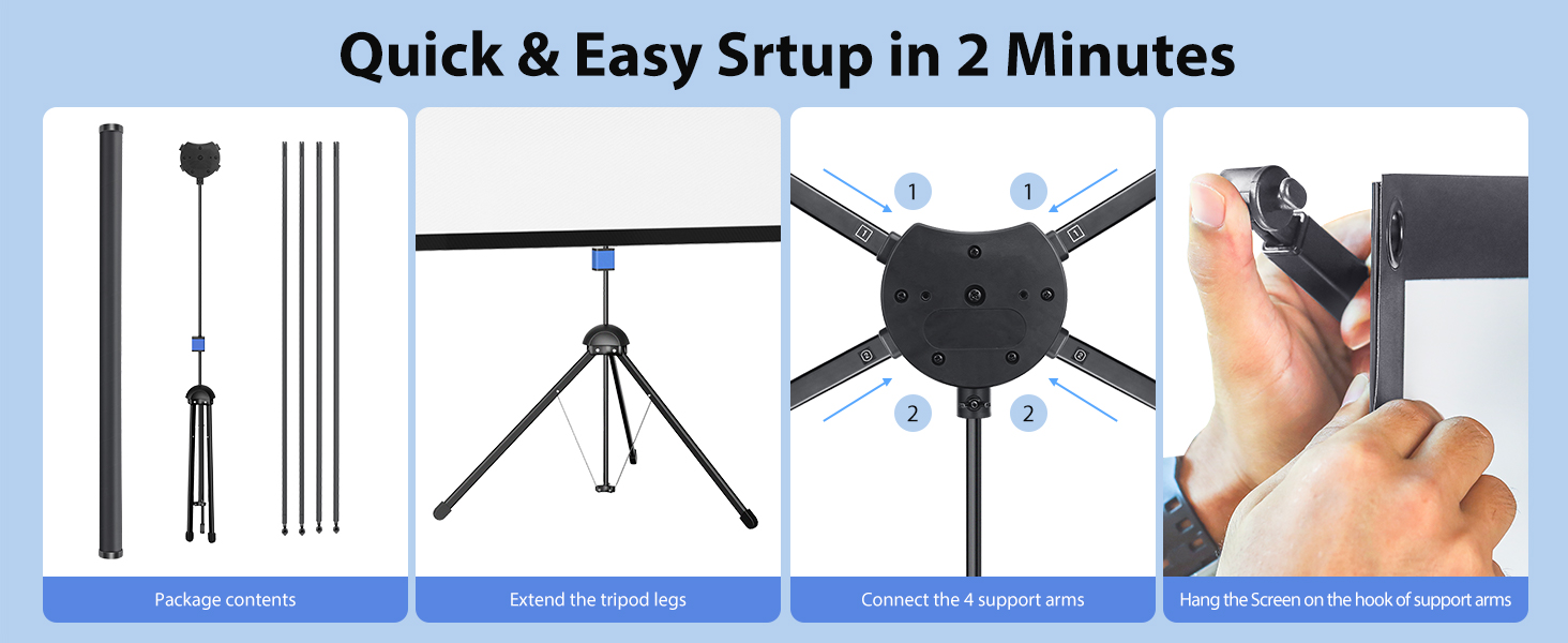 Quick & Easy Setup in 2 Minutes