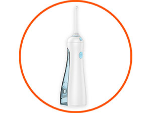 travel, portable, pressure clean, water flosser, flossing, floss head