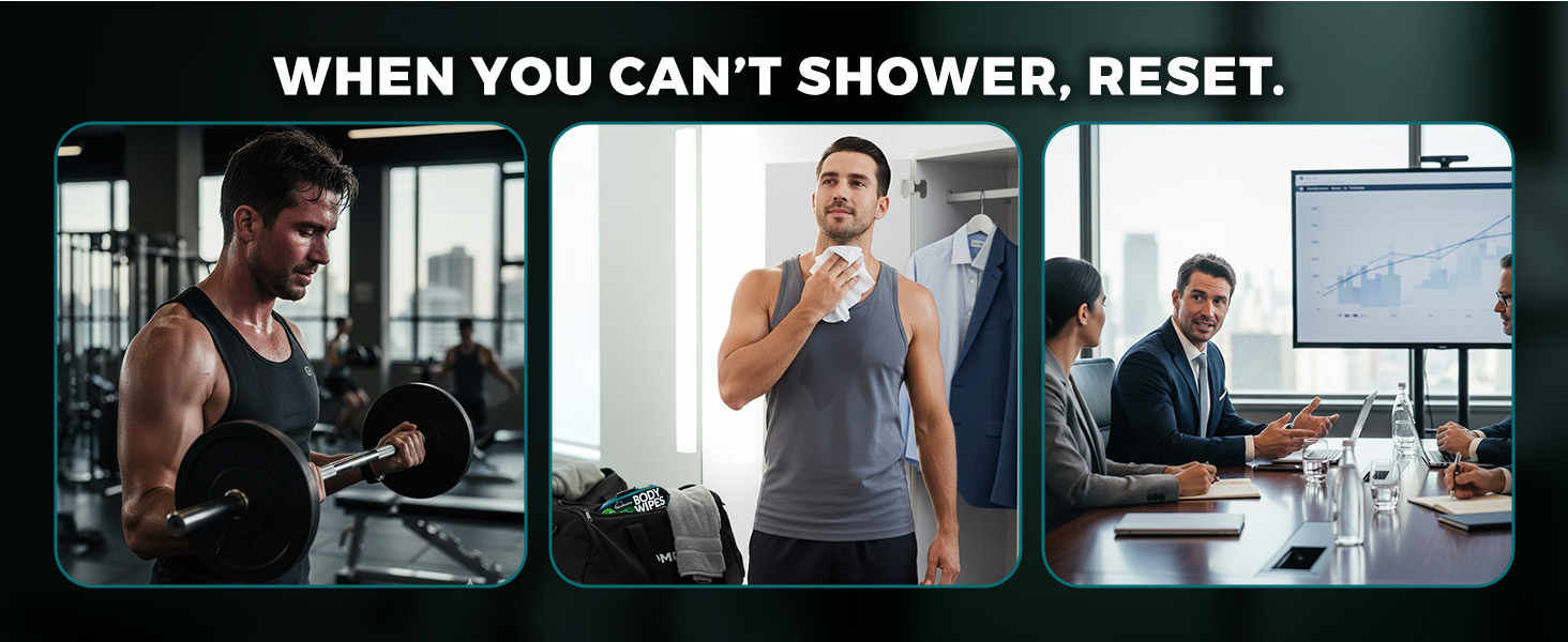 Men Wipes, Body Wipes, Duracleanse