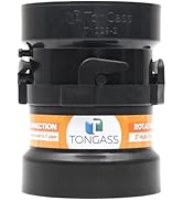 TonGass (Combo Pack) RV Sewer Hose Fitting Adapter to PVC, RV Sewer Connection & RV Sewer Termina...