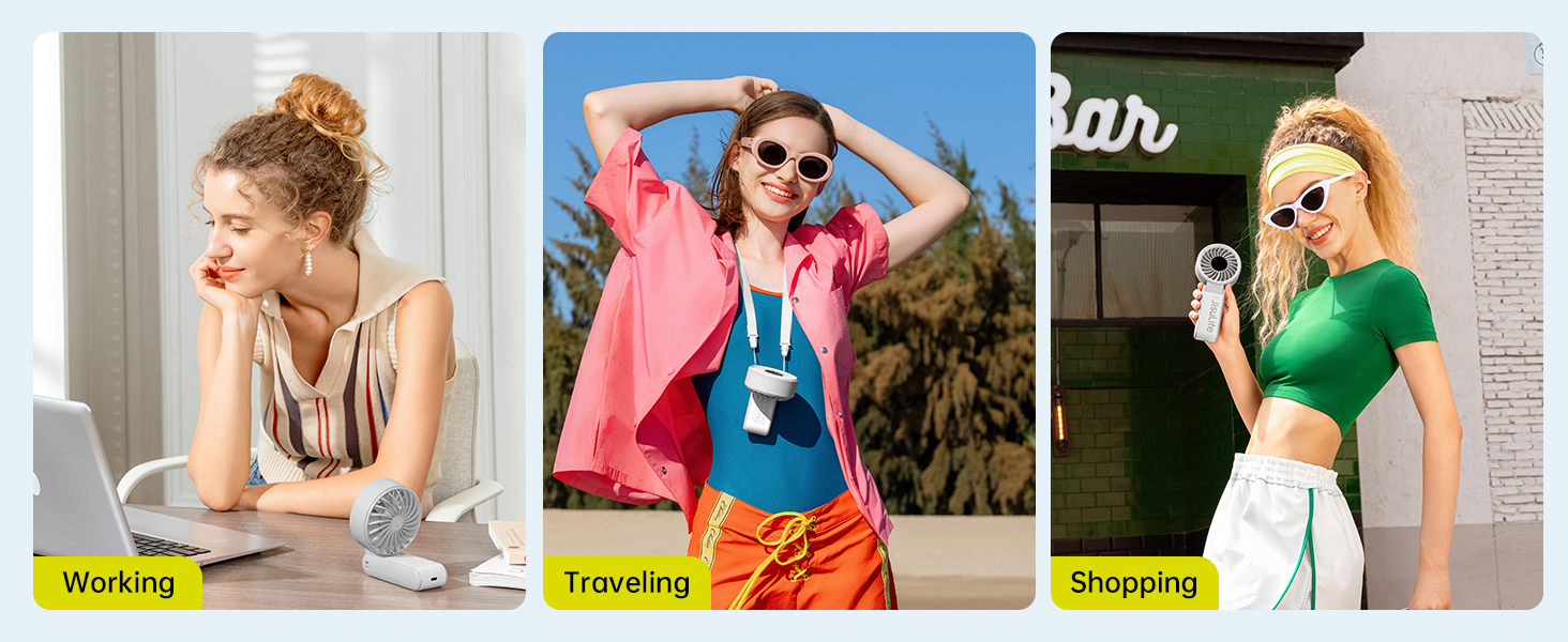 travel fan