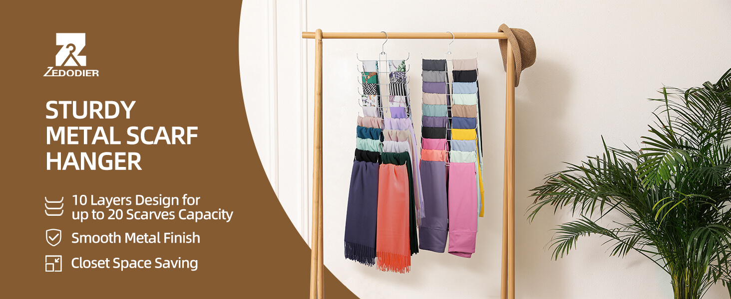 scarf hanger for closet