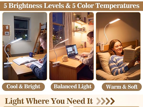 5 Color 5 Brightness