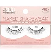 Ardell Naked Shapewear False Eyelashes 439 – Curve-Defining, Eye-Hugging Strip Lashes Natural Las...