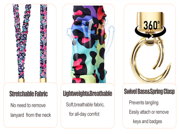 lanyards for id badges cute