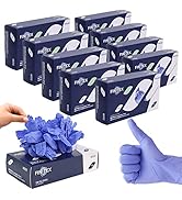 FINITEX Nitrile Disposable Gloves Medical Exam Gloves - 100/1000 PCS Latex-free Examination Purpl...