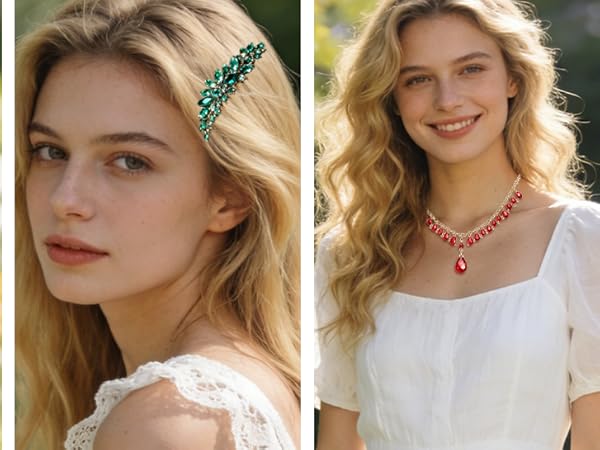 Different uses of crystal beads