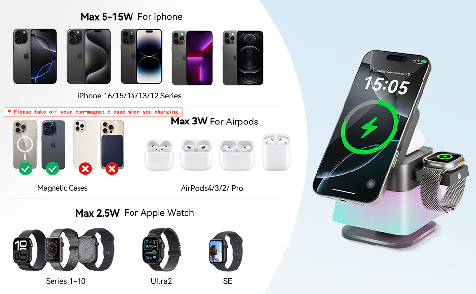iphone airpods apple watch