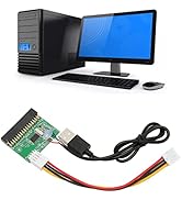 1.44MB 3.5in Floppy Drive Adapter, 34 PIN to USB Converter, Plug and Play USB Floppy Drive Cable ...