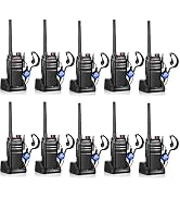 pxton Waterproof walkie talkies for Adults, Work,and Outdoor. walkie talkies Long Range with Head...