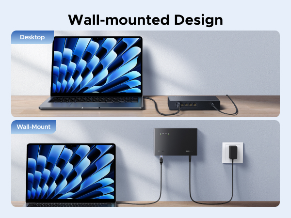 UGREEN 2.5Gb Switch, 5-Port Ethernet Switch