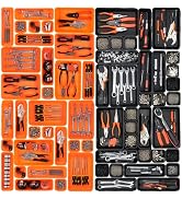 90 Pack Tool Box Organizer Tool Tray Dividers, Toolbox Drawer Organizers Storage Trays for Rollin...