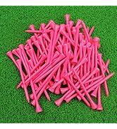 MYKUJA Bamboo Golf Tees Wood|Professional Multiple Colors Golf Tees 3-1/4,2-3/4,2-1/8 inch Pack o...