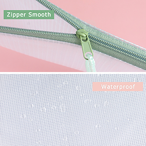 mesh zipper pouch